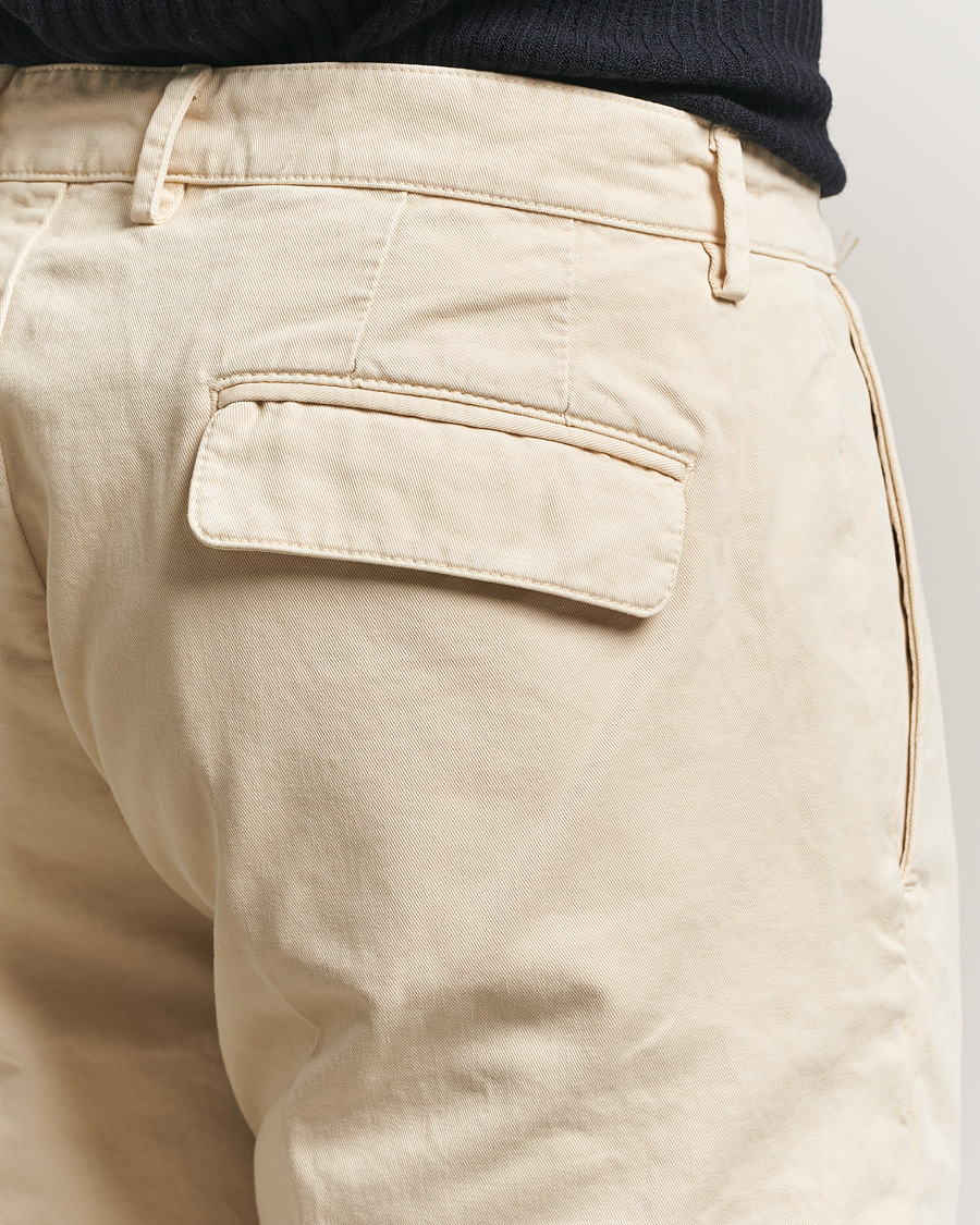 Herre | Bukser | Massimo Alba | Ionio Cotton Trousers Light Beige