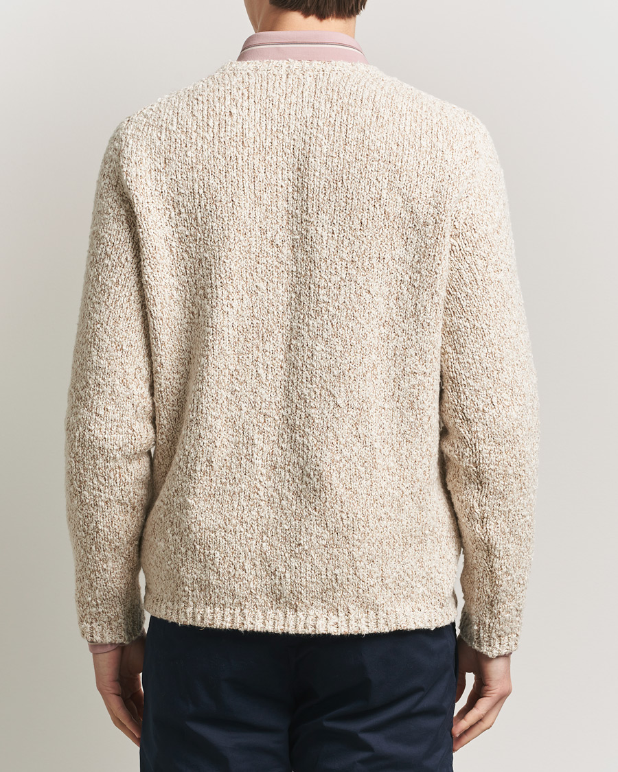 Herre | Trøjer | Massimo Alba | Cotton Boucle Sweater Bronze