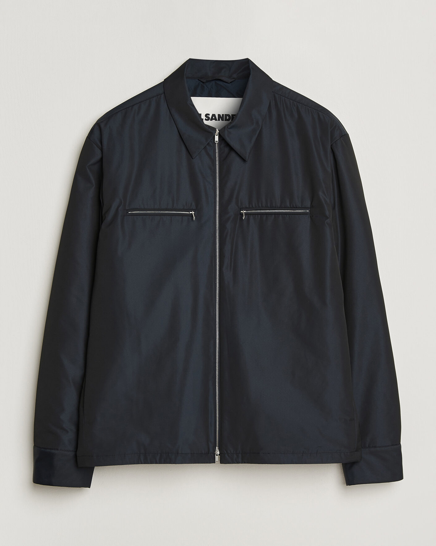 Herre | Jakker | Jil Sander | Nylon Zip Jacket Navy