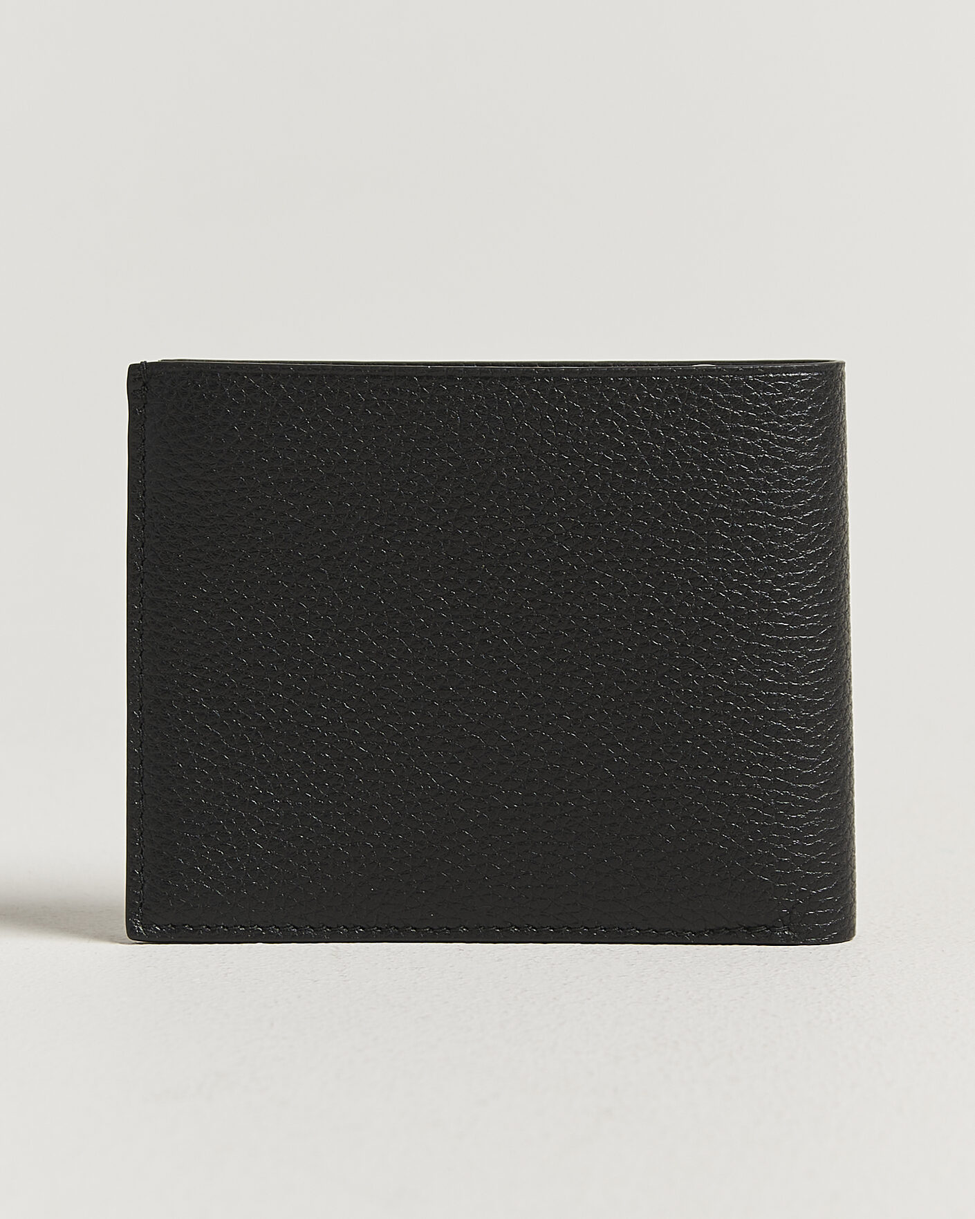 Herre | Punge | Jil Sander | Grain Leather Zip Wallet Black