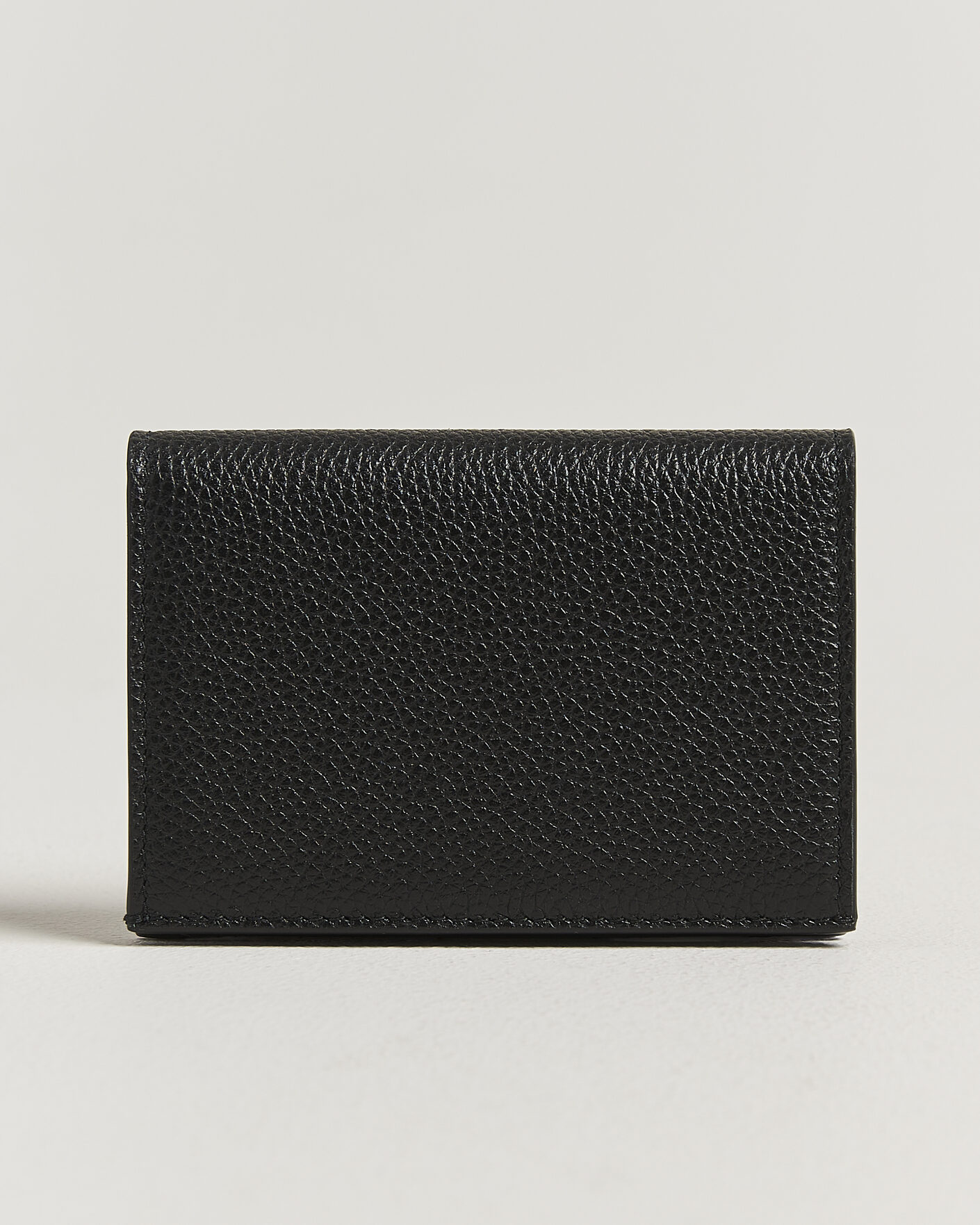 Herre | Punge | Jil Sander | Grain Leather Card Holder Black
