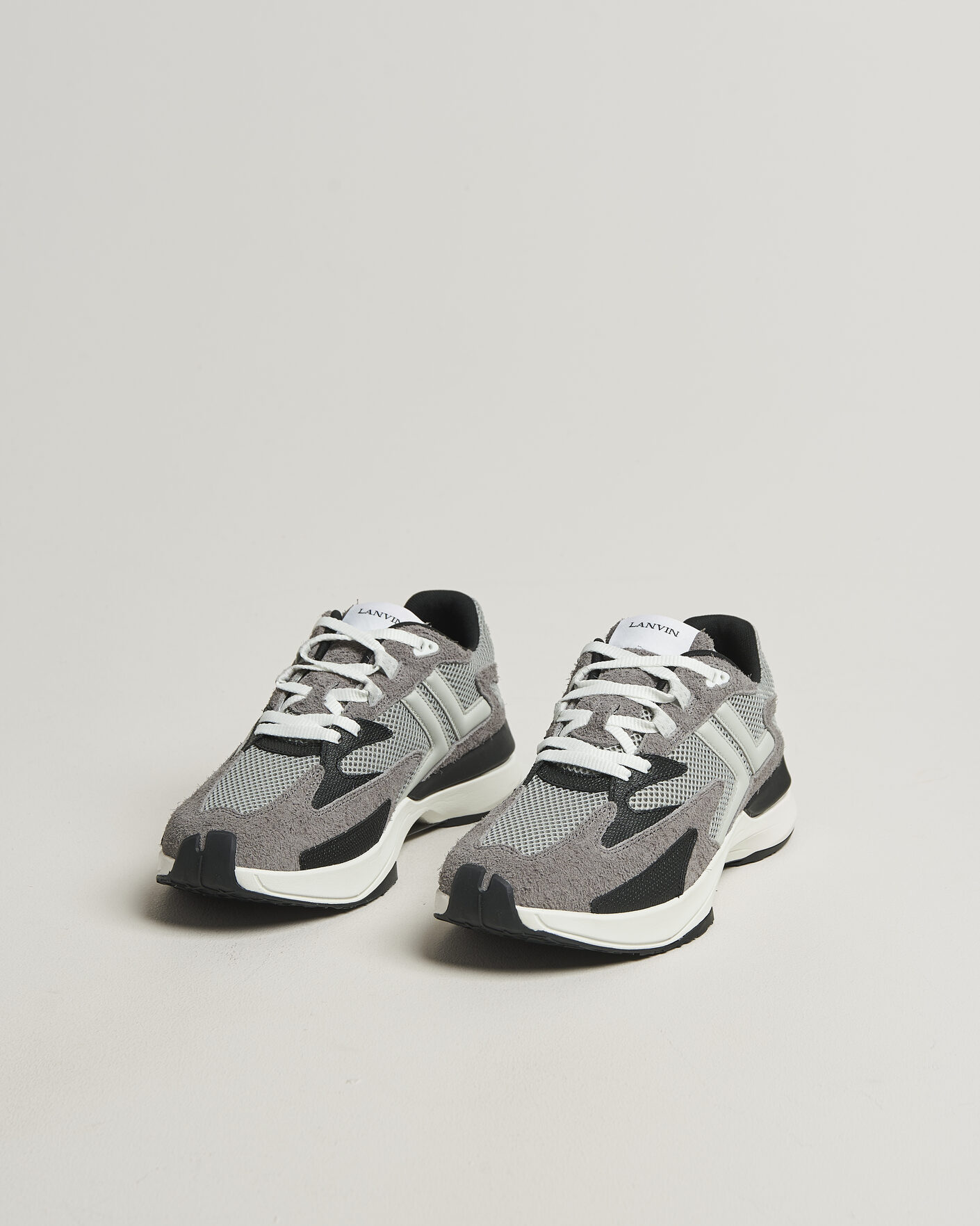 Herre | Sneakers | Lanvin | JLA Running Sneakers Light Grey