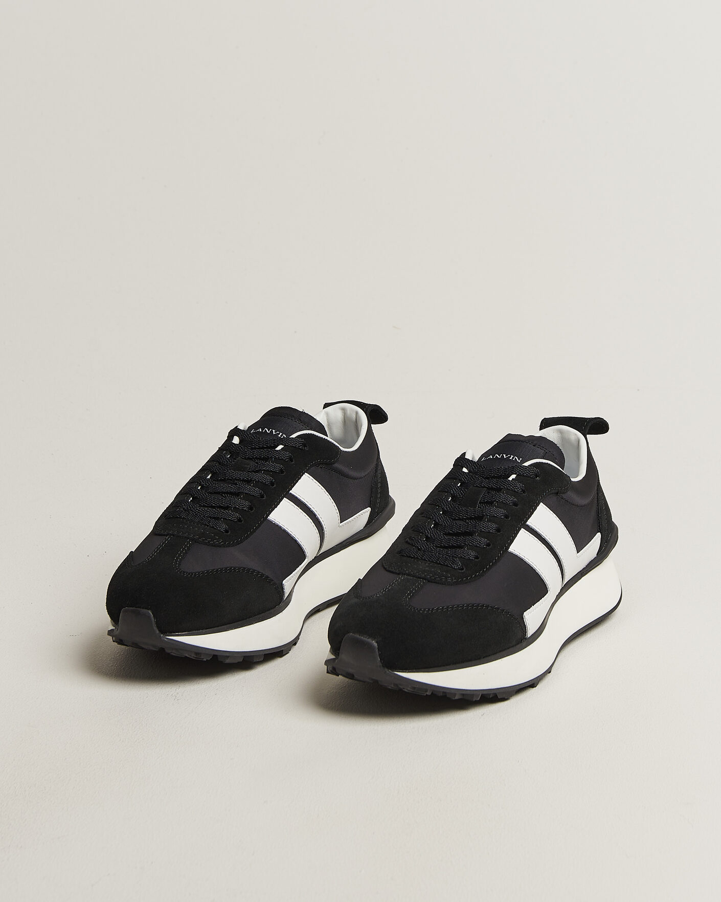 Herre | Sneakers | Lanvin | Bumpr Running Sneakers Black/White
