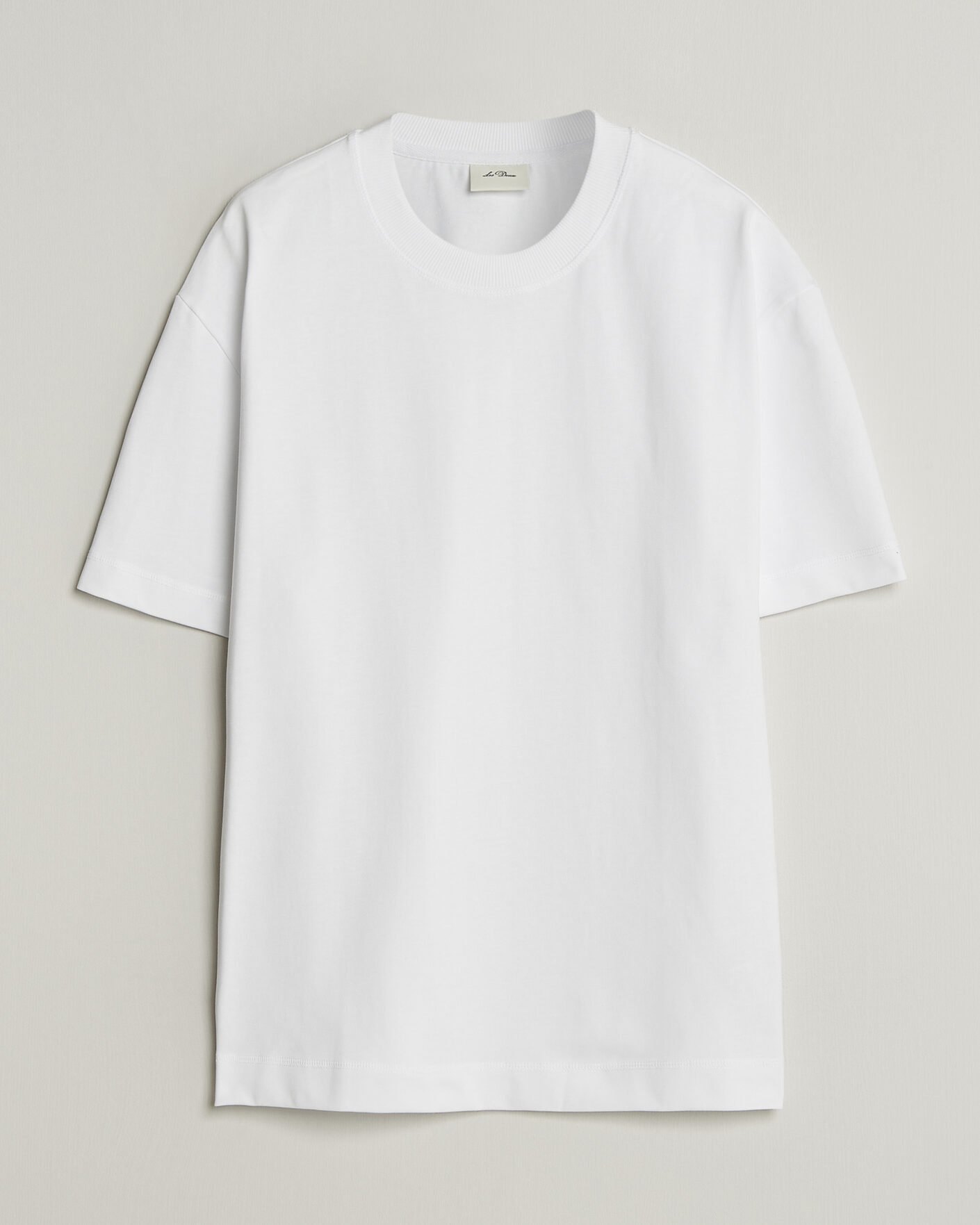 Herre | T-Shirts | LES DEUX | Carl Heavyweight T-Shirt White