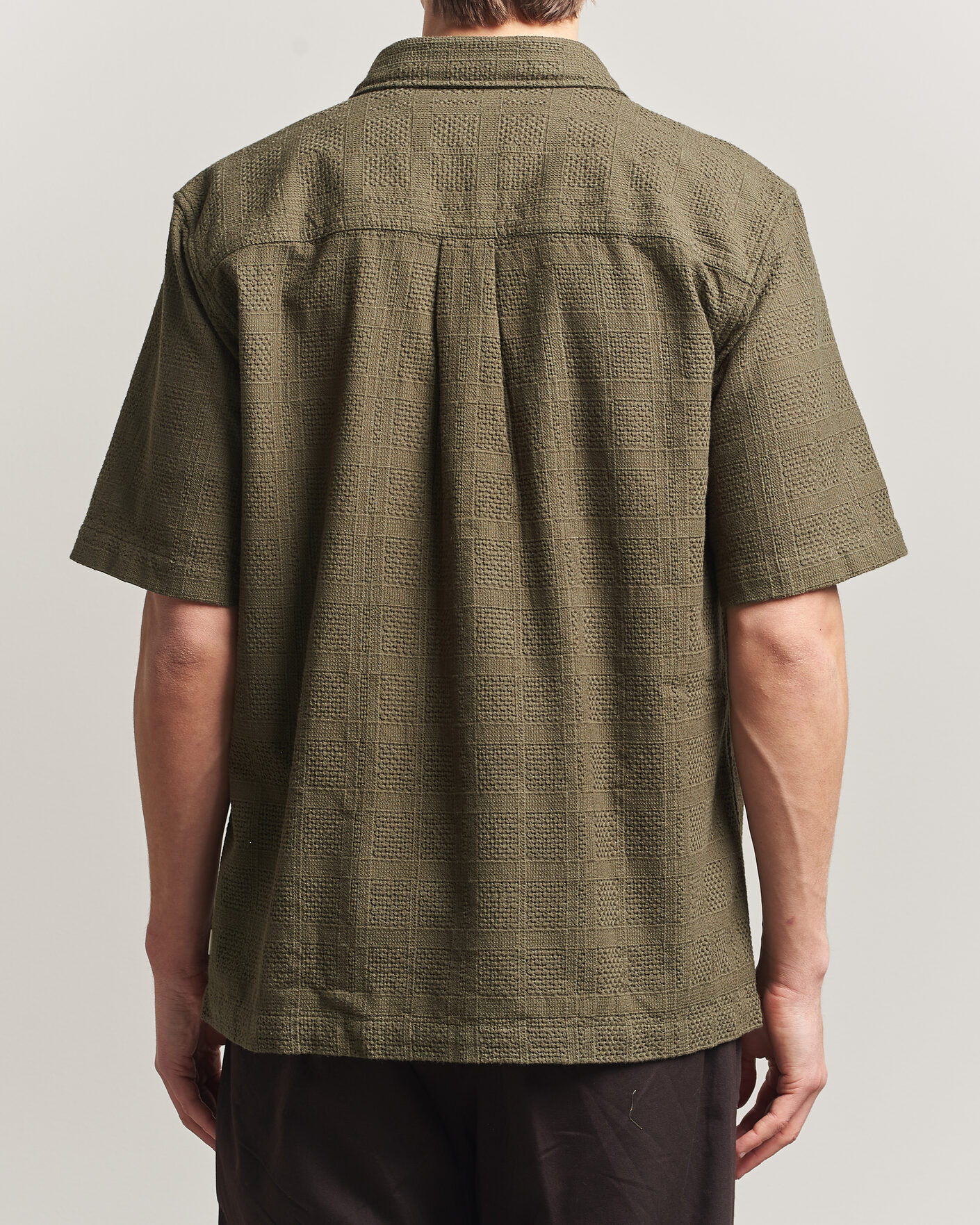 Herre | Skjorter | LES DEUX | Charlie Short Sleeve Shirt Olive Night