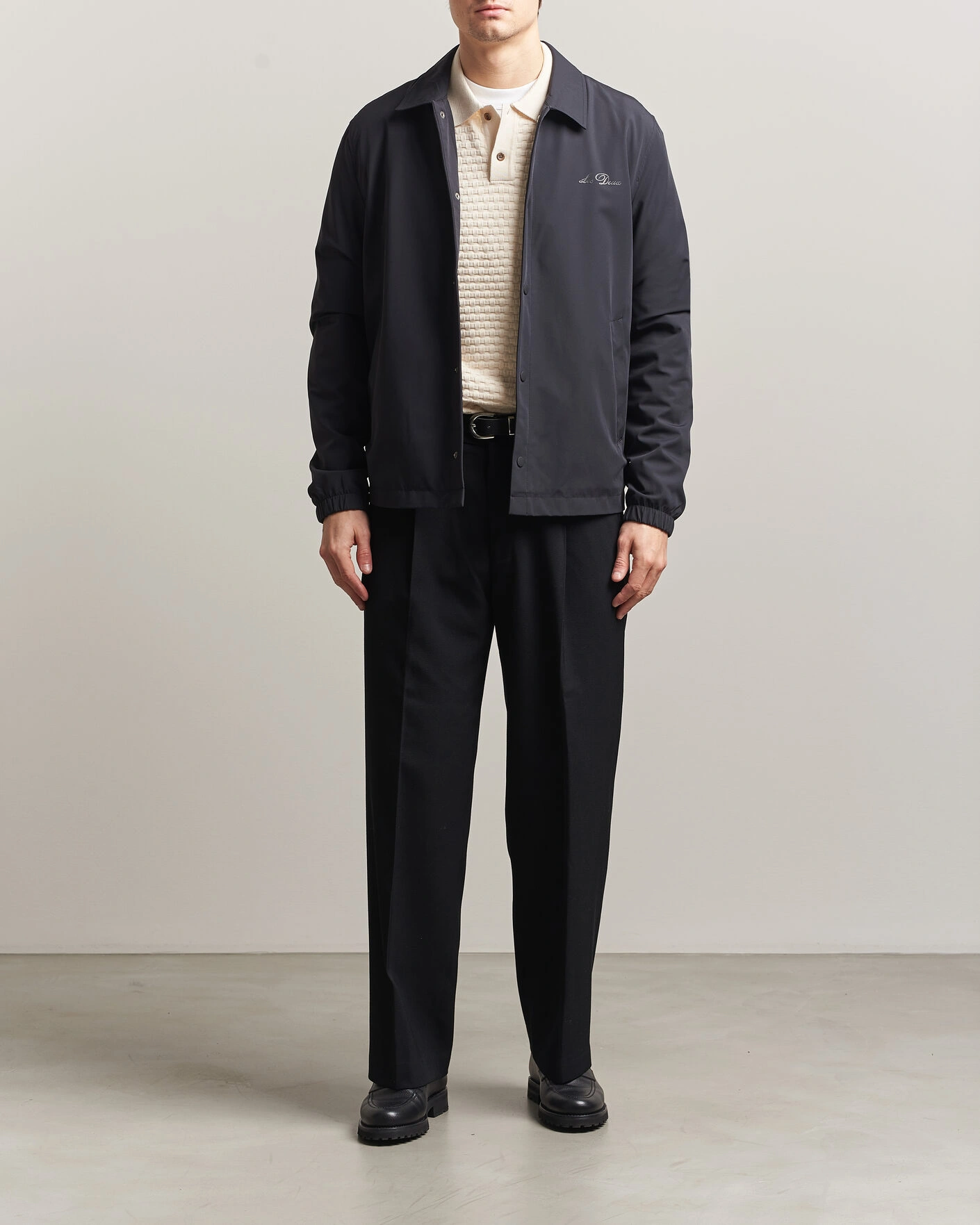Herre | Jakker | LES DEUX | Idris Coach Jacket Black