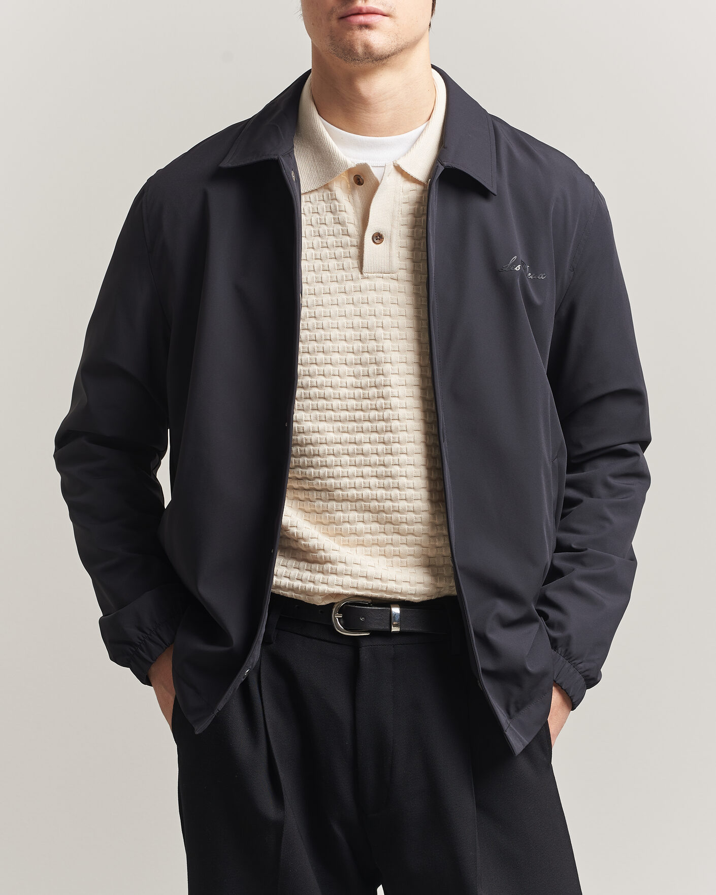 Herre | Jakker | LES DEUX | Idris Coach Jacket Black