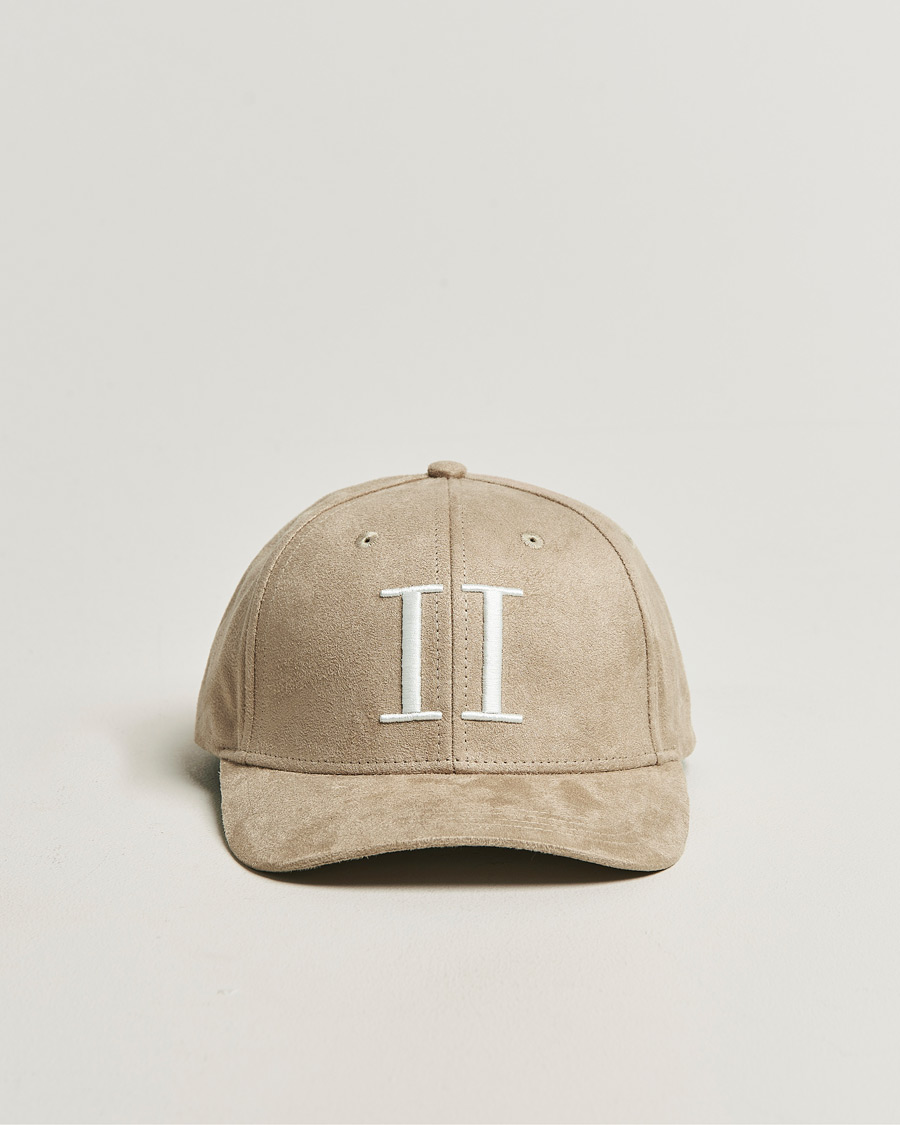 Herre | Hatte & kasketter | LES DEUX | Encore Suede Baseball Cap Dark Sand