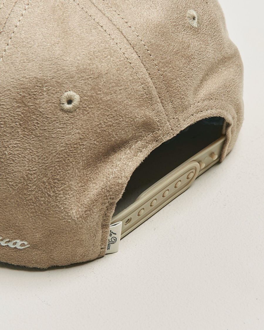 Herre | Hatte & kasketter | LES DEUX | Encore Suede Baseball Cap Dark Sand
