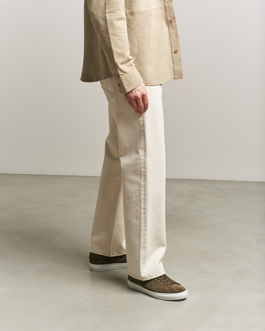 Herre | Sneakers | LES DEUX | Theodor Suede Sneakers Teak Brown