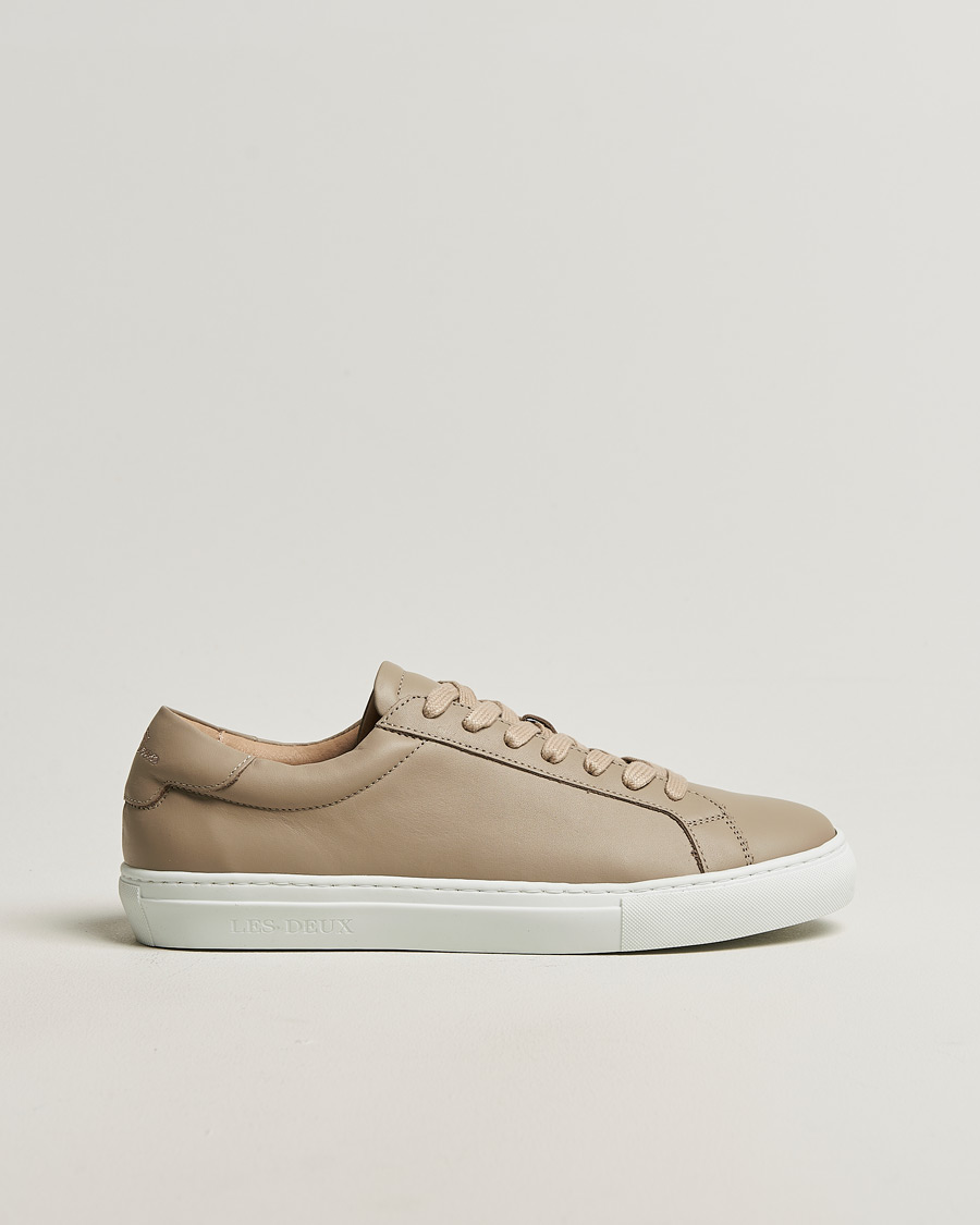 Herre | Sneakers | LES DEUX | Theodor Leather Sneakers Irish Cream Beige