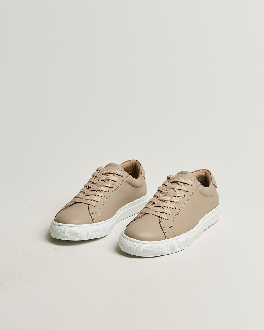 Herre | Sneakers | LES DEUX | Theodor Leather Sneakers Irish Cream Beige