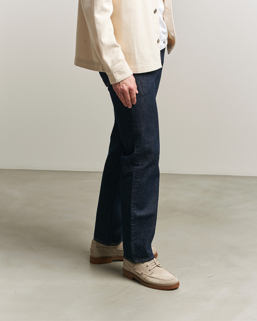 Herre | Sneakers | LES DEUX | Taylor Suede Boat Shoe Light Sand