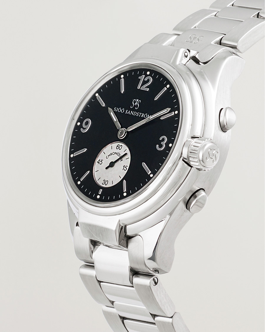 Herre | Sjöö Sandström Pre-Owned Chronolink worldtimer | Sjöö Sandström Pre-Owned | Chronolink worldtimer