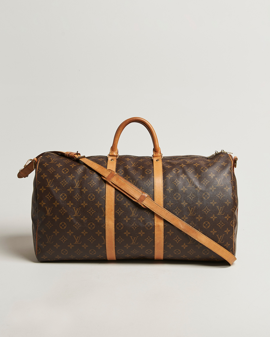 Herre | Pre-Owned & Vintage Bags | Louis Vuitton Pre-Owned | Keepall Bandouliére 55 Monogram