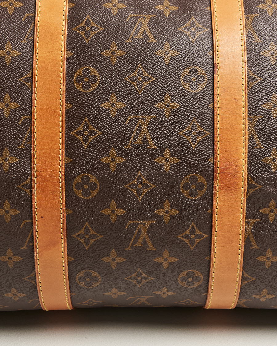 Herre | Pre-Owned & Vintage Bags | Louis Vuitton Pre-Owned | Keepall Bandouliére 55 Monogram