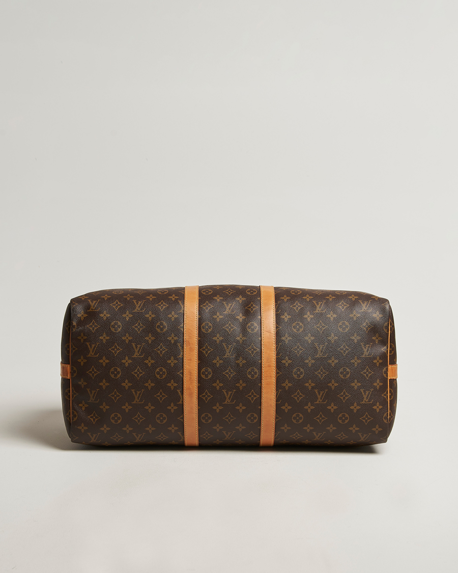 Herre | Pre-Owned & Vintage Bags | Louis Vuitton Pre-Owned | Keepall Bandouliére 55 Monogram