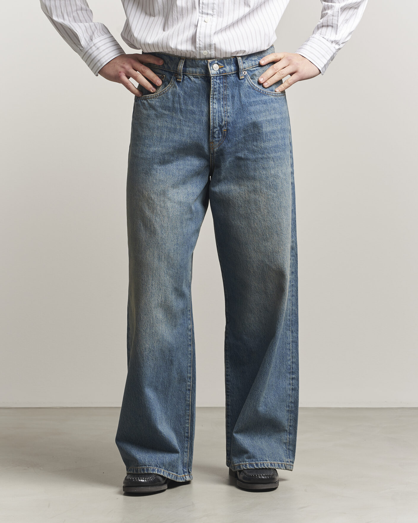 Herre | Jeans | Jeanerica | Brera Straight Jeans 1990 Light Vintage