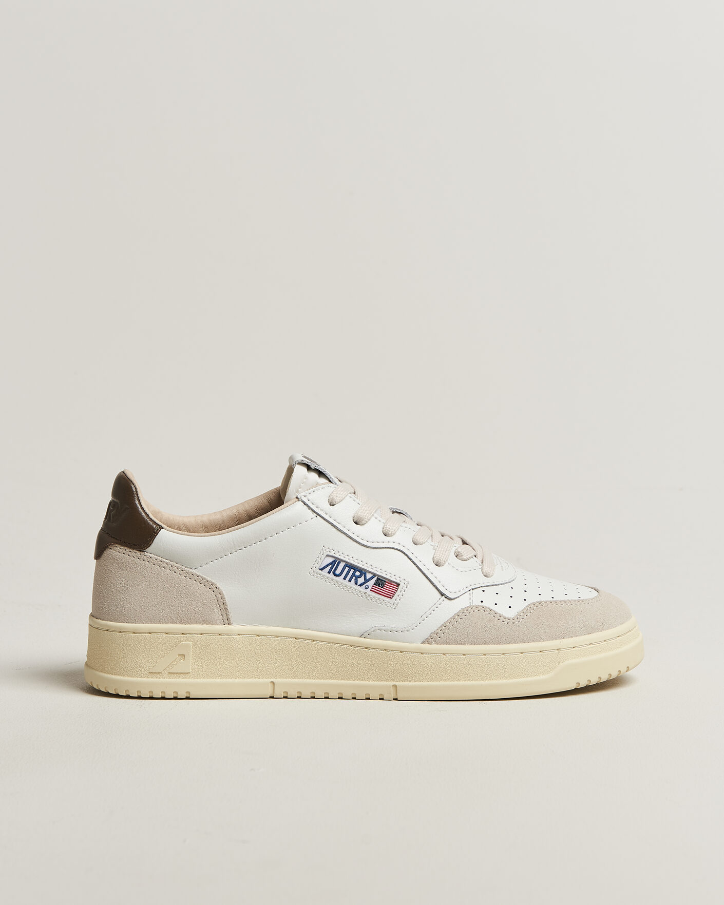 Herre | Sneakers | Autry | Medalist Low Sneaker White/Teak