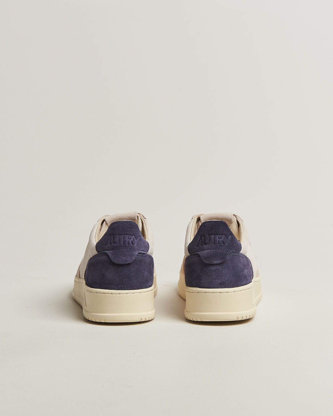 Herre | Sneakers | Autry | Medalist Low Suede Mix Sneaker Blue/White/Sand