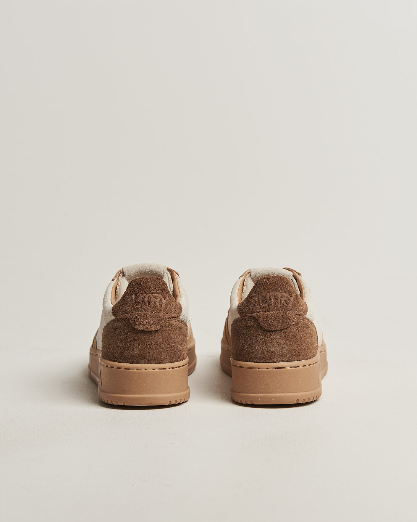 Herre | Sneakers | Autry | Medalist Low Suede Mix Sneaker Tundra/Egg/Peanut
