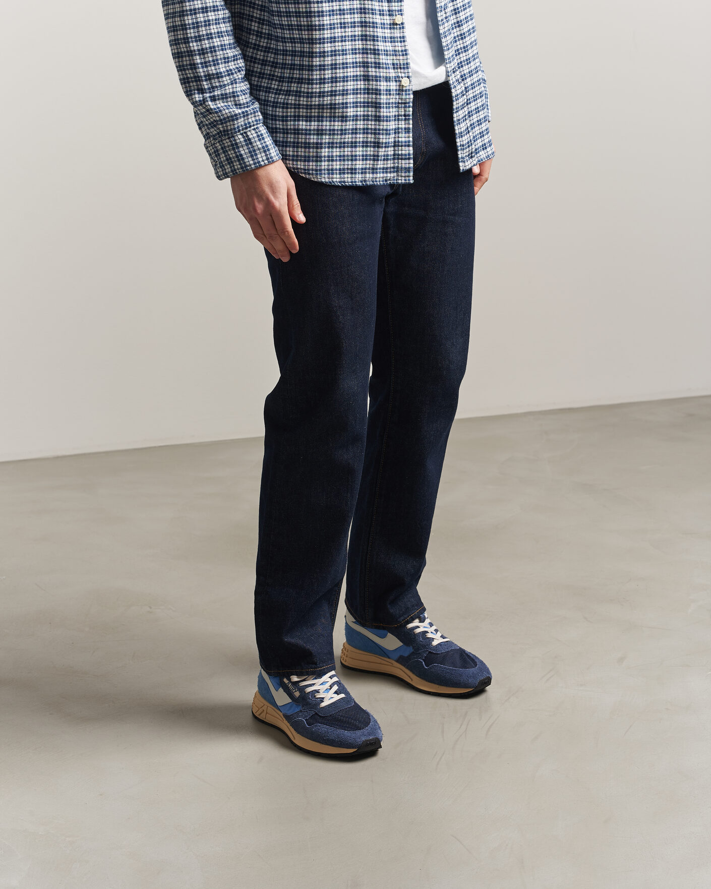 Herre | Sneakers | Autry | Reelwind Running Sneaker Bluette/Digital Blue