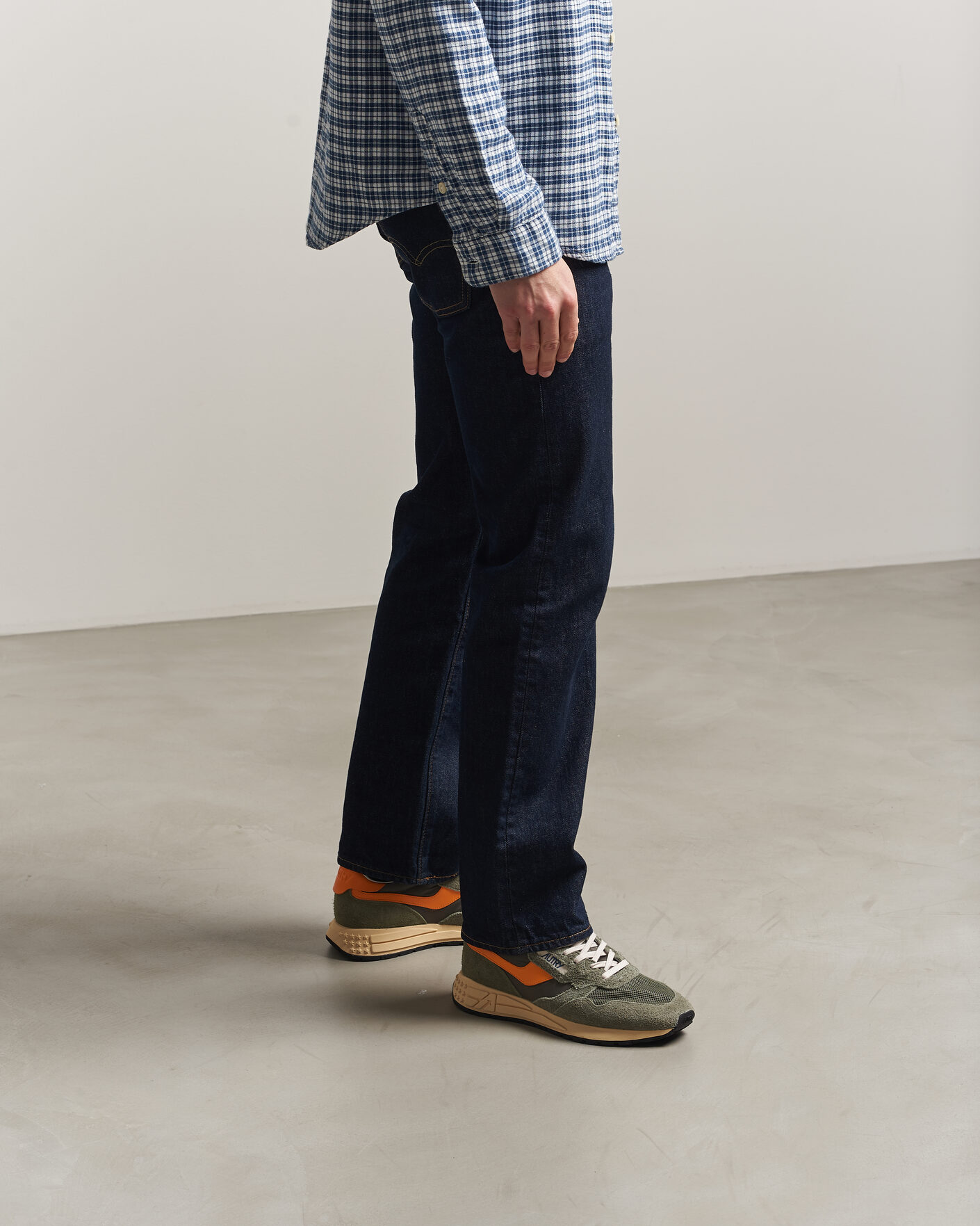 Herre | Sneakers | Autry | Reelwind Running Sneaker Salvia/Smoked  Green