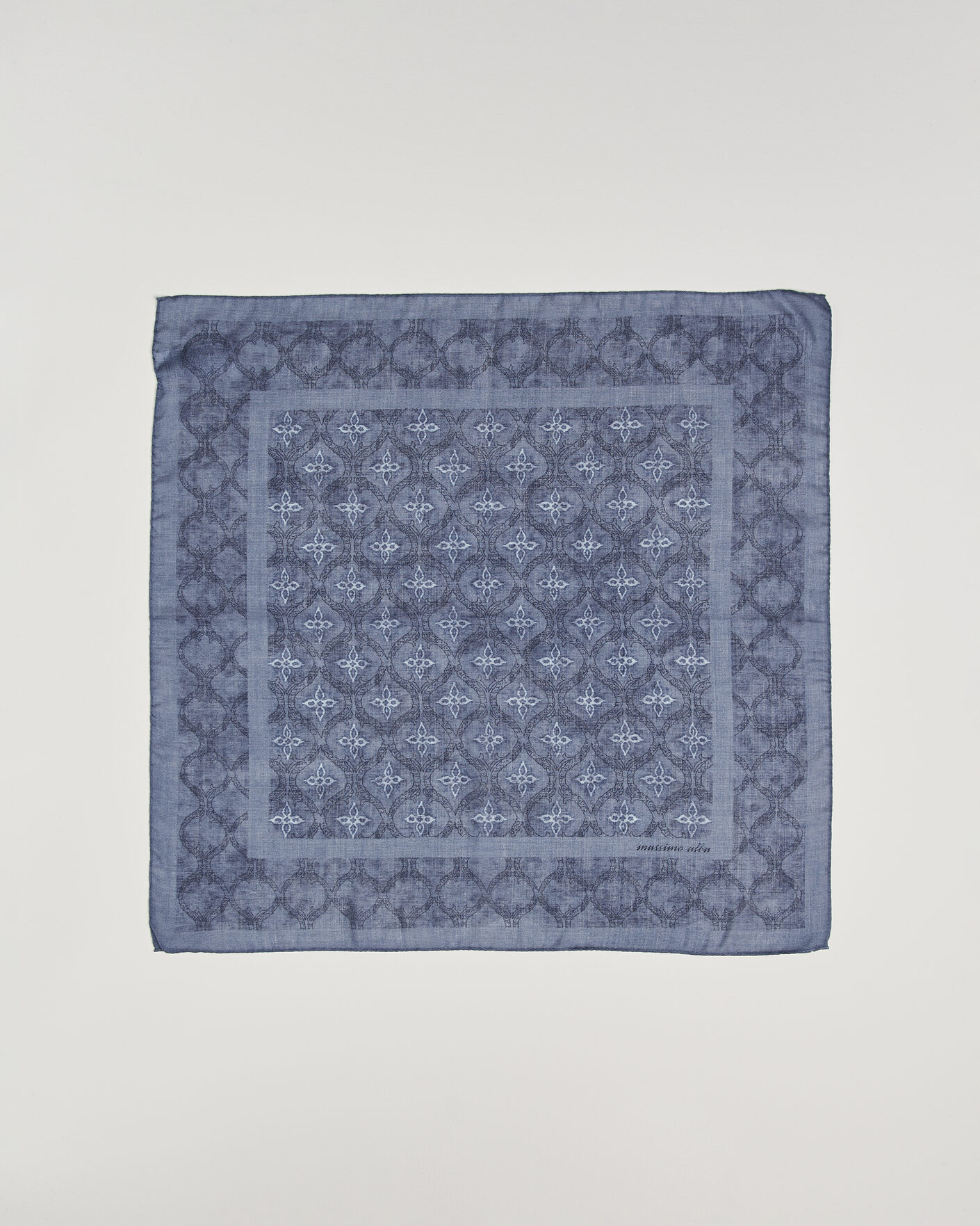 Herre | Tørklæde | Massimo Alba | Cashmere/Silk Bandana Navy