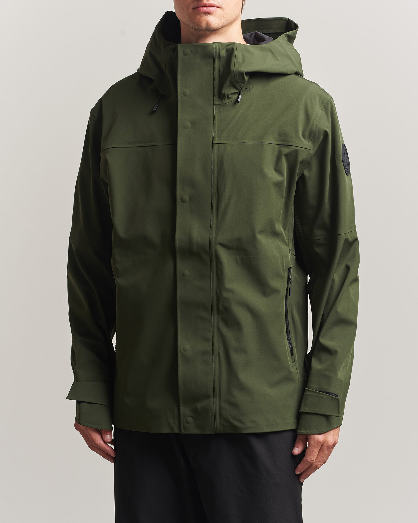 Herre | Jakker | Canada Goose | BD Rupert Rain Jacket Moss Khaki