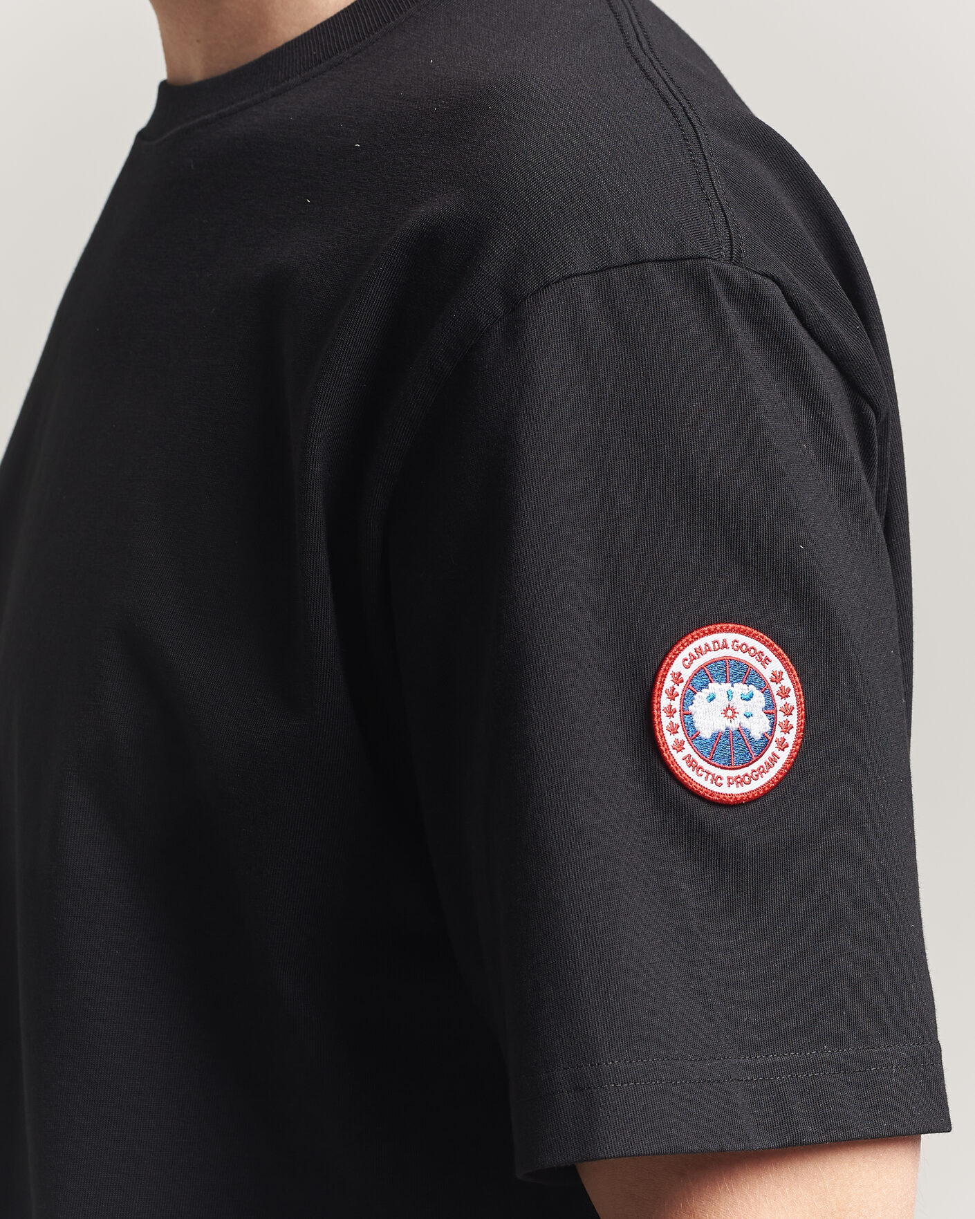Herre | T-Shirts | Canada Goose | Novo Logo T-Shirt Black