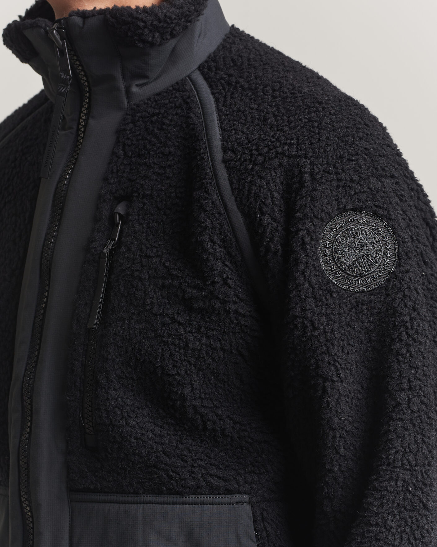 Herre | Jakker | Canada Goose | Black Label Westport Fleece Jacket Black