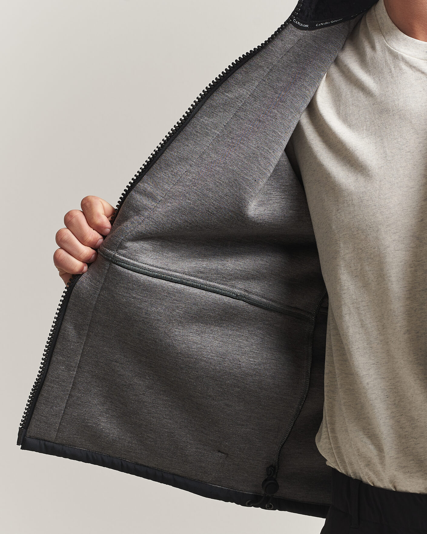 Herre | Jakker | Canada Goose Black Label | Westport Fleece Jacket Black