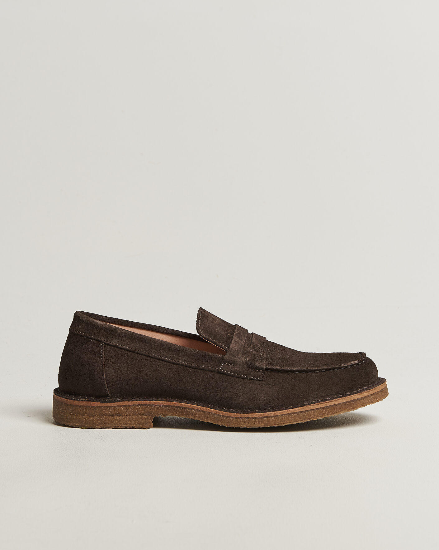 Herre | Loafers | Astorflex | Mokaflex Loafers Dark Brown Suede