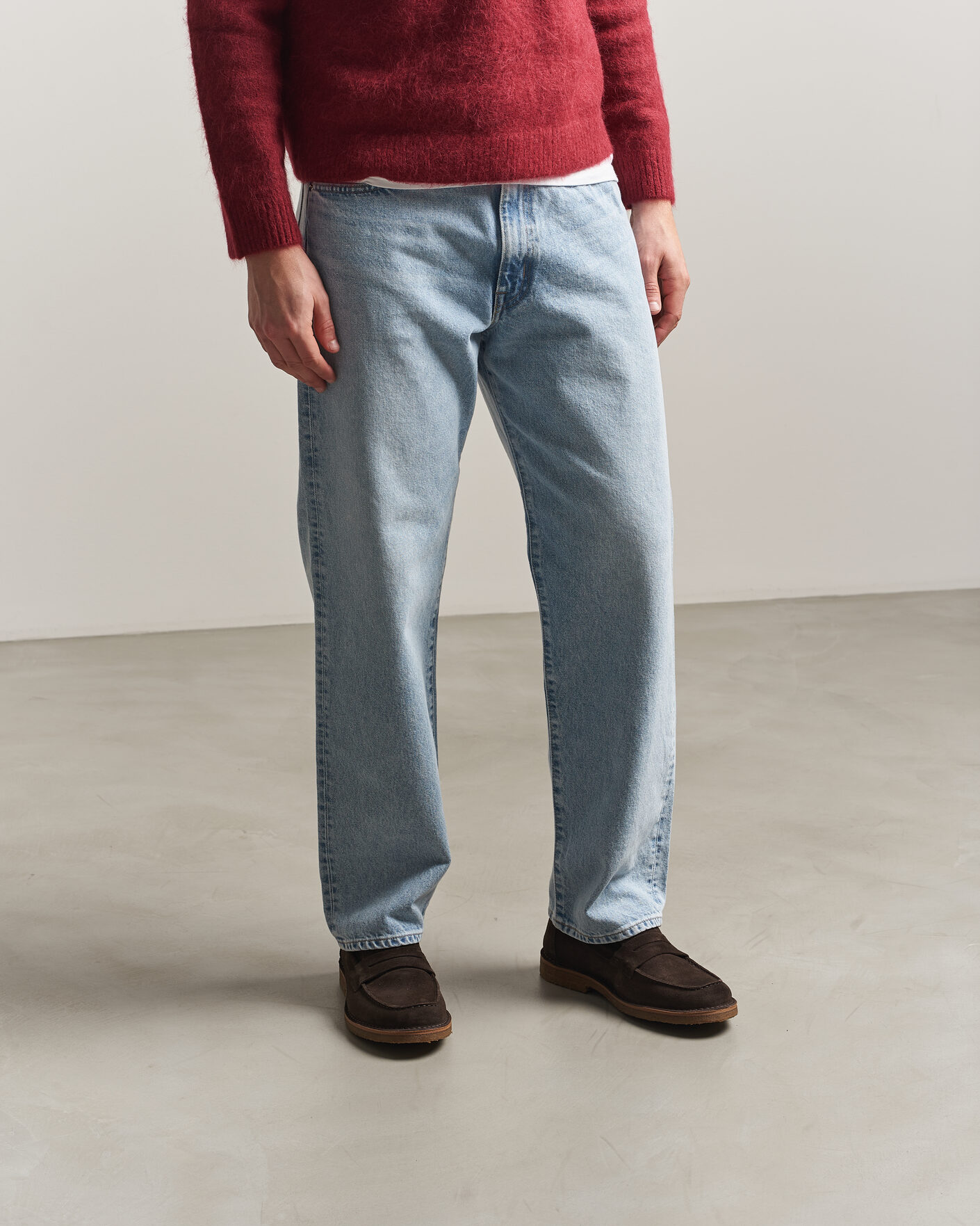 Herre | Loafers | Astorflex | Mokaflex Loafers Dark Brown Suede