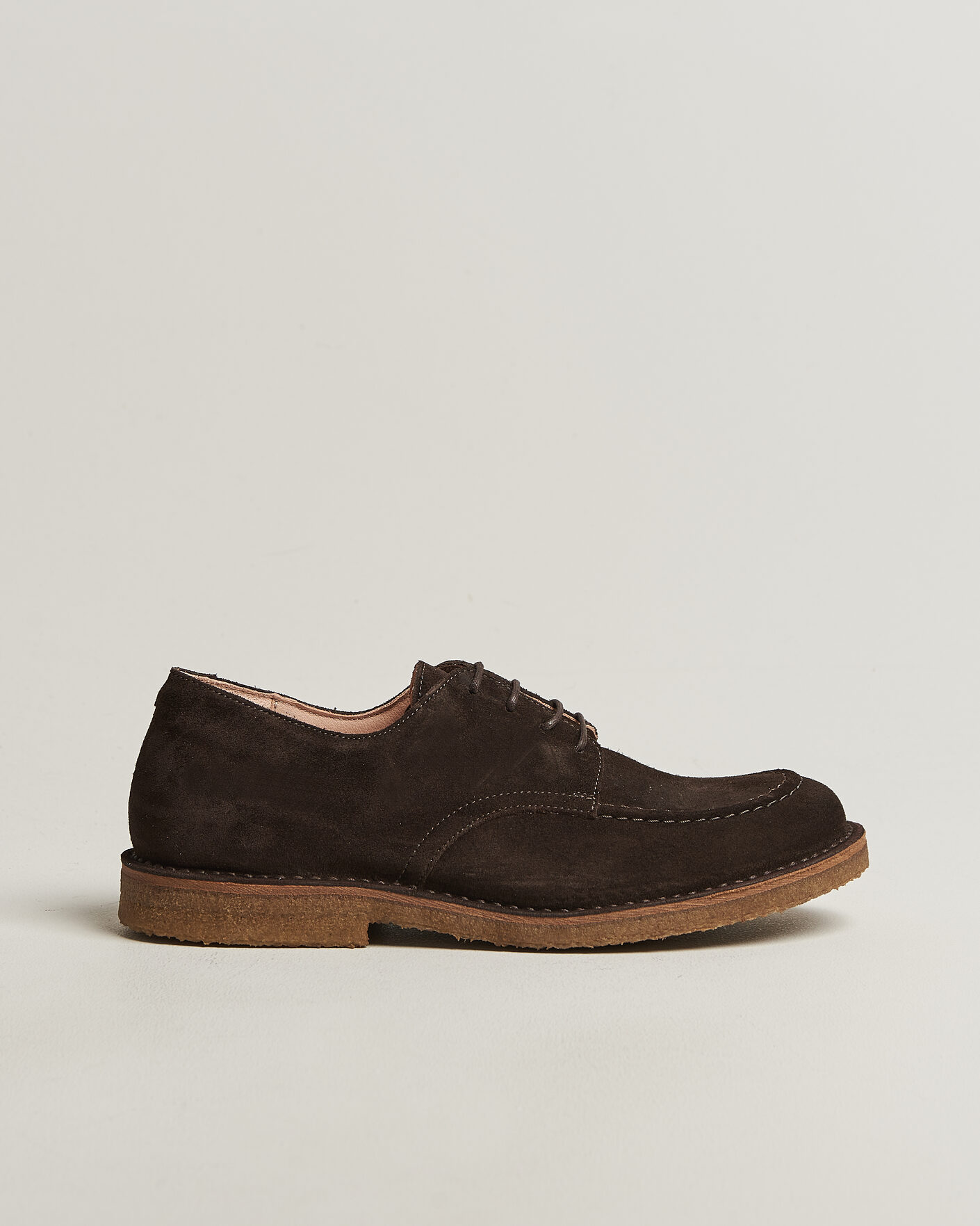 Herre | Derbys | Astorflex | Carlflex Derby Dark Brown Suede