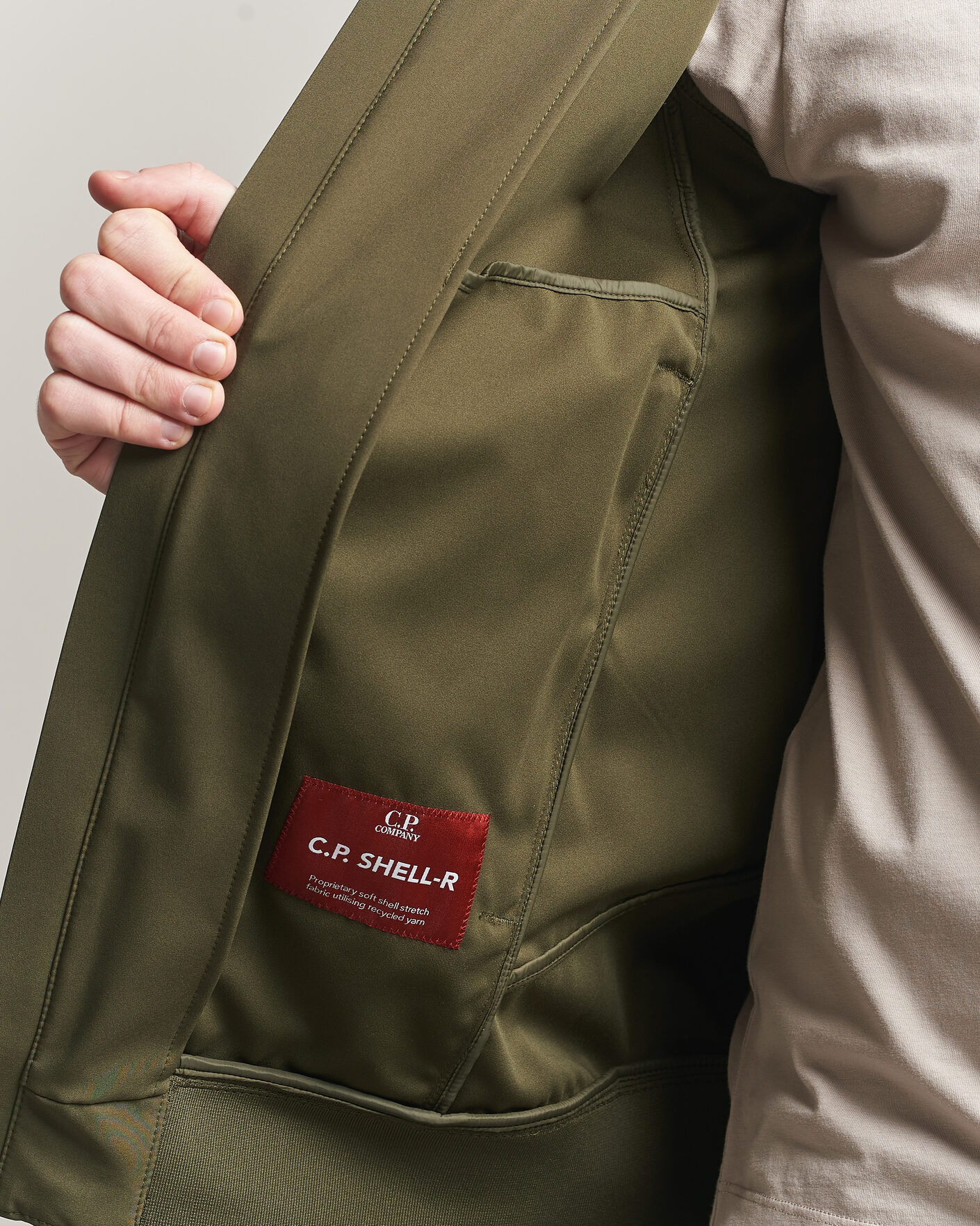 Herre | Jakker | C.P. Company | Shell R Hooded Jacket Dark Green