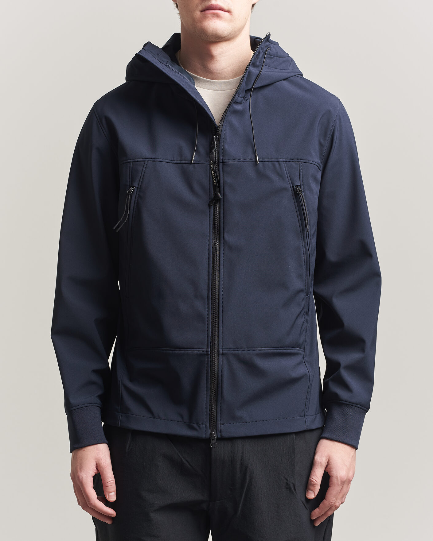 Herre | Jakker | C.P. Company | Shell-R Goggle Hood Jacket Navy