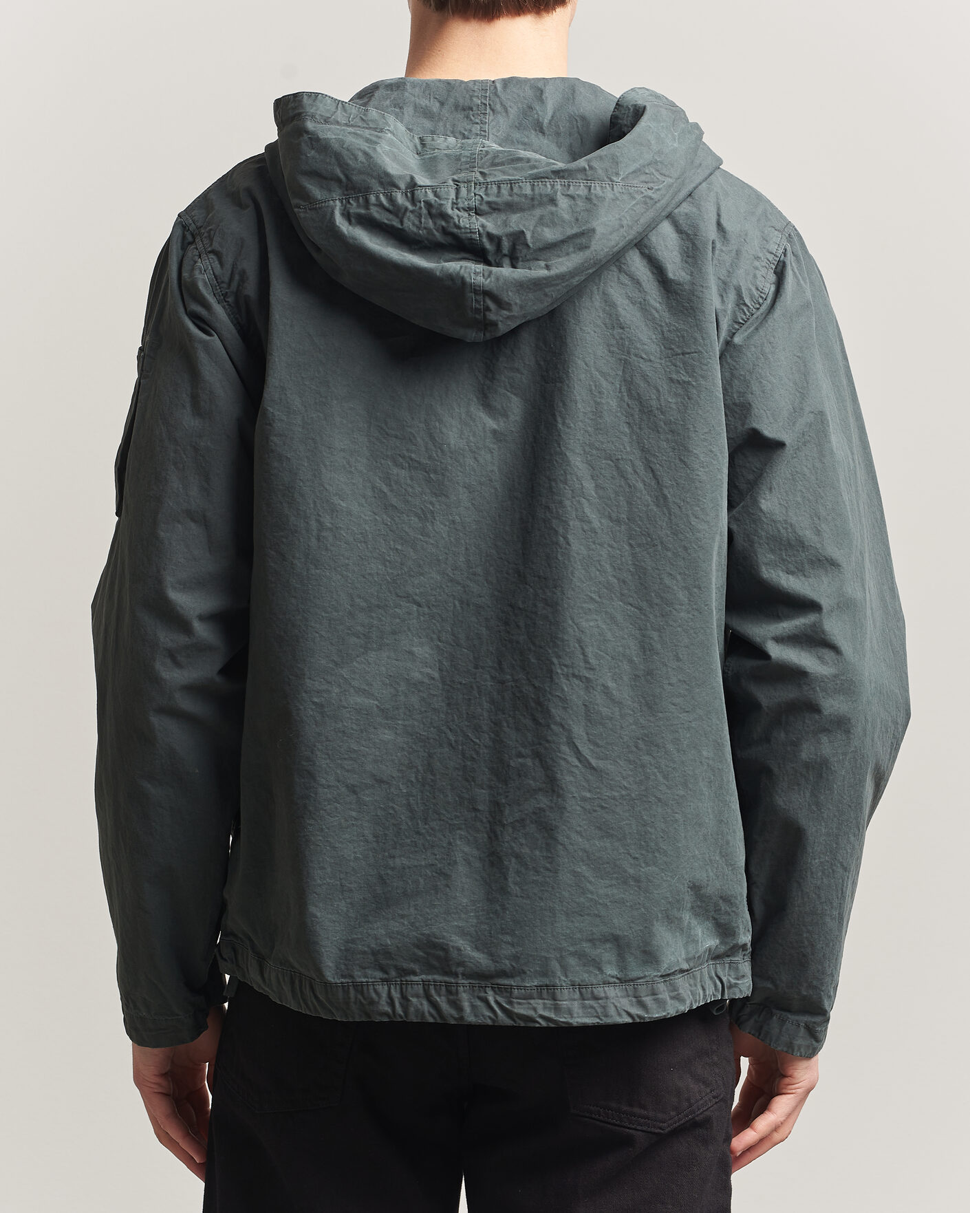 Herre | Jakker | C.P. Company | Micro Reps Hooded Jacket Dark Grey
