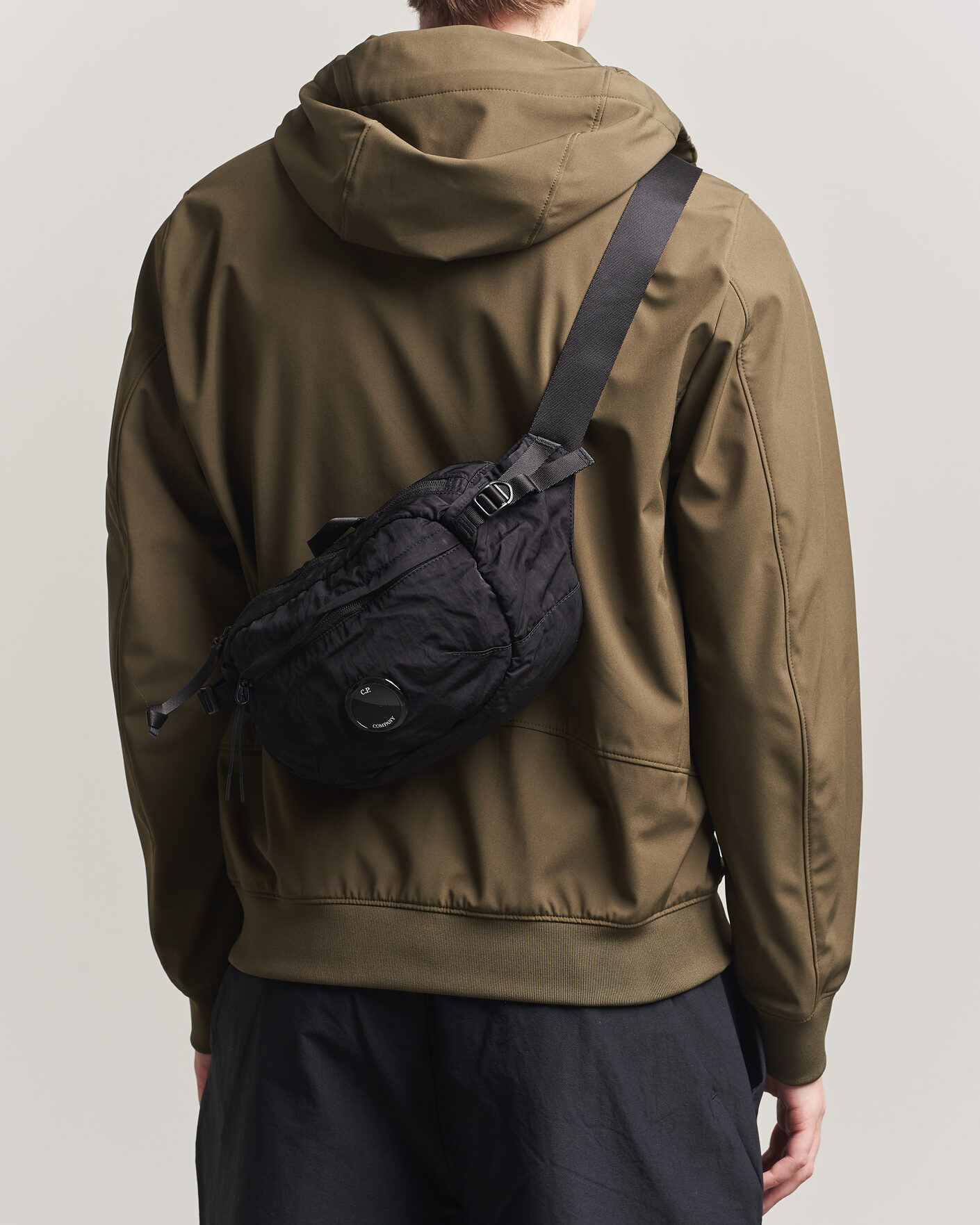 Herre | Tasker | C.P. Company | Nylon B Small Accessorie Bag Black