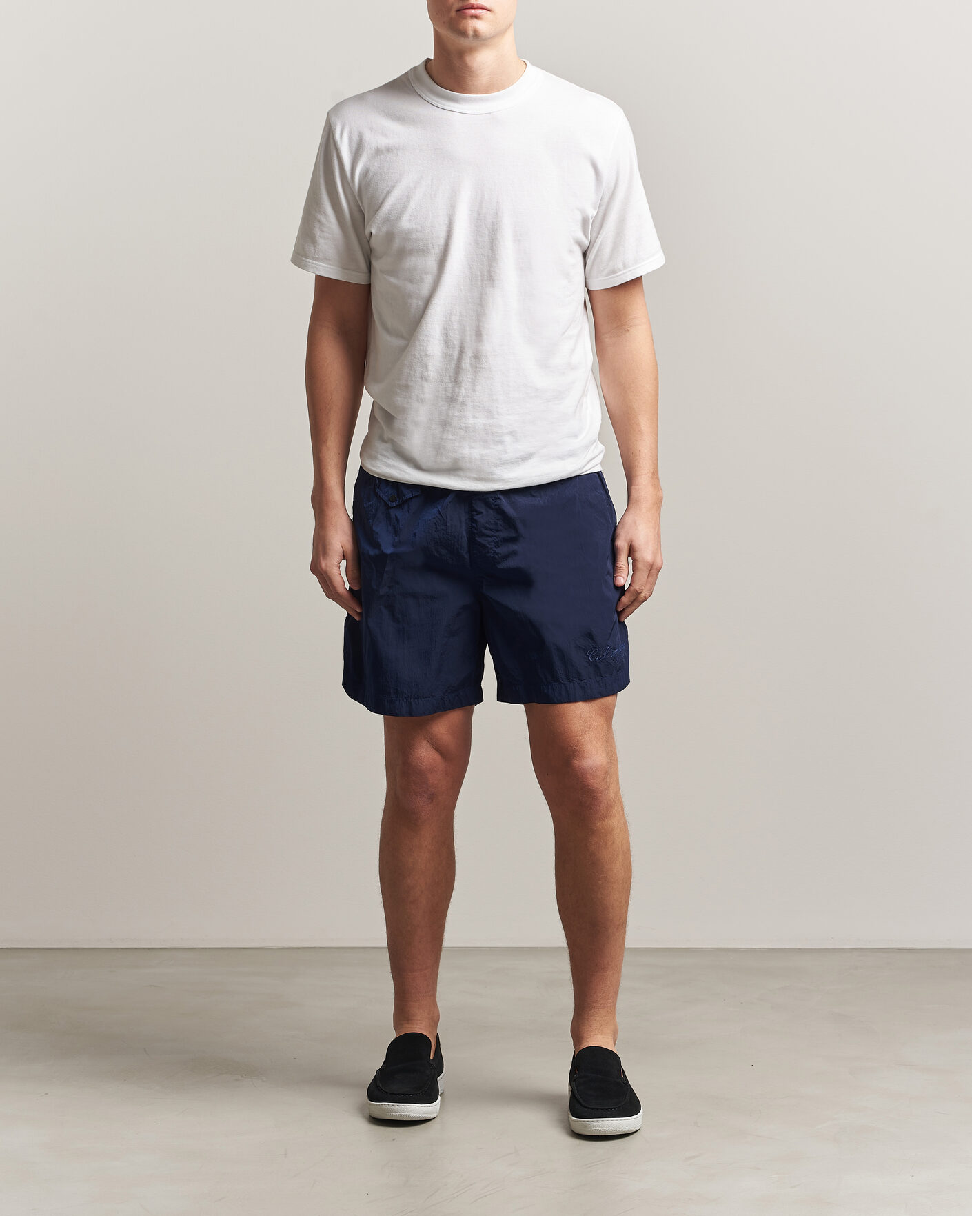 Herre | Badebukser | C.P. Company | Eco Chrome Swimshorts Blue