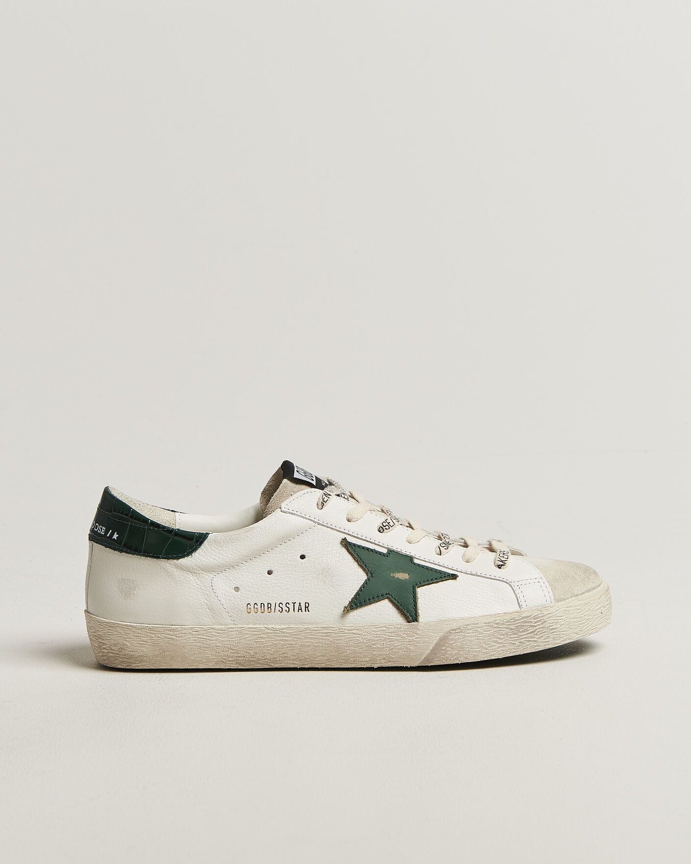 Herre | Sneakers | Golden Goose | Super-Star Sneakers White/Green