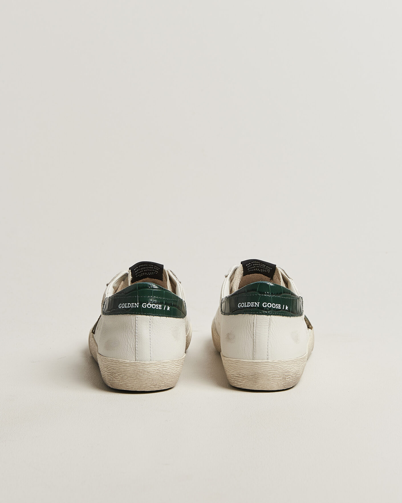 Herre | Sneakers | Golden Goose | Super-Star Sneakers White/Green