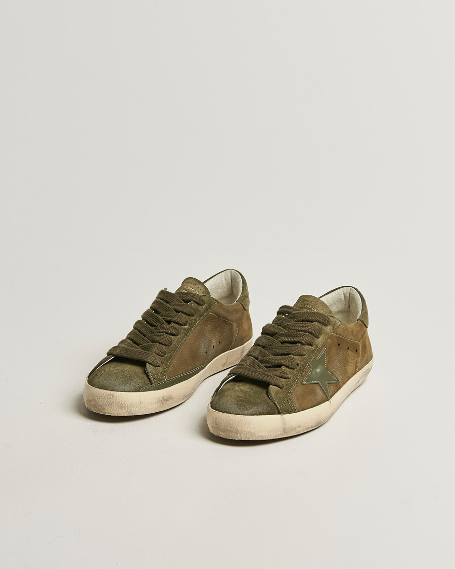 Herre | Sneakers | Golden Goose | Super-Star Sneakers Olive Night