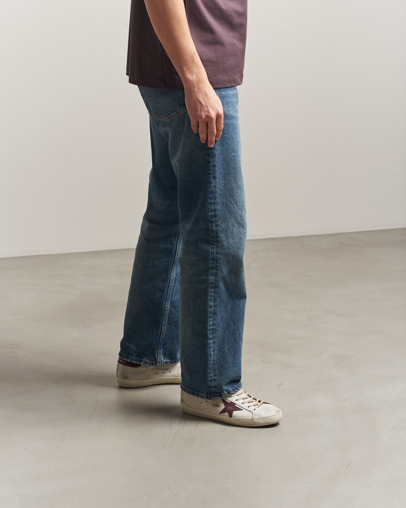 Herre | Sneakers | Golden Goose | Super-Star Sneakers White/Red