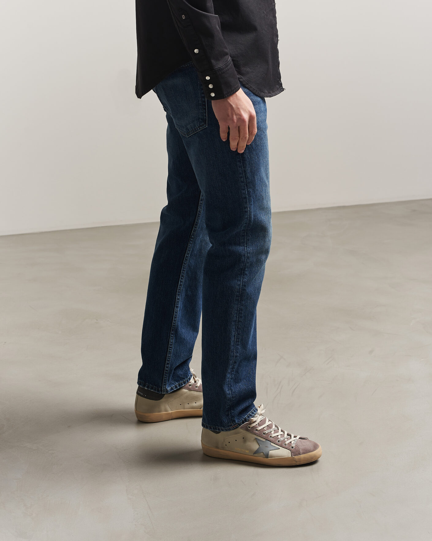 Herre | Sneakers | Golden Goose | Super-Star Sneakers Liliac Grey