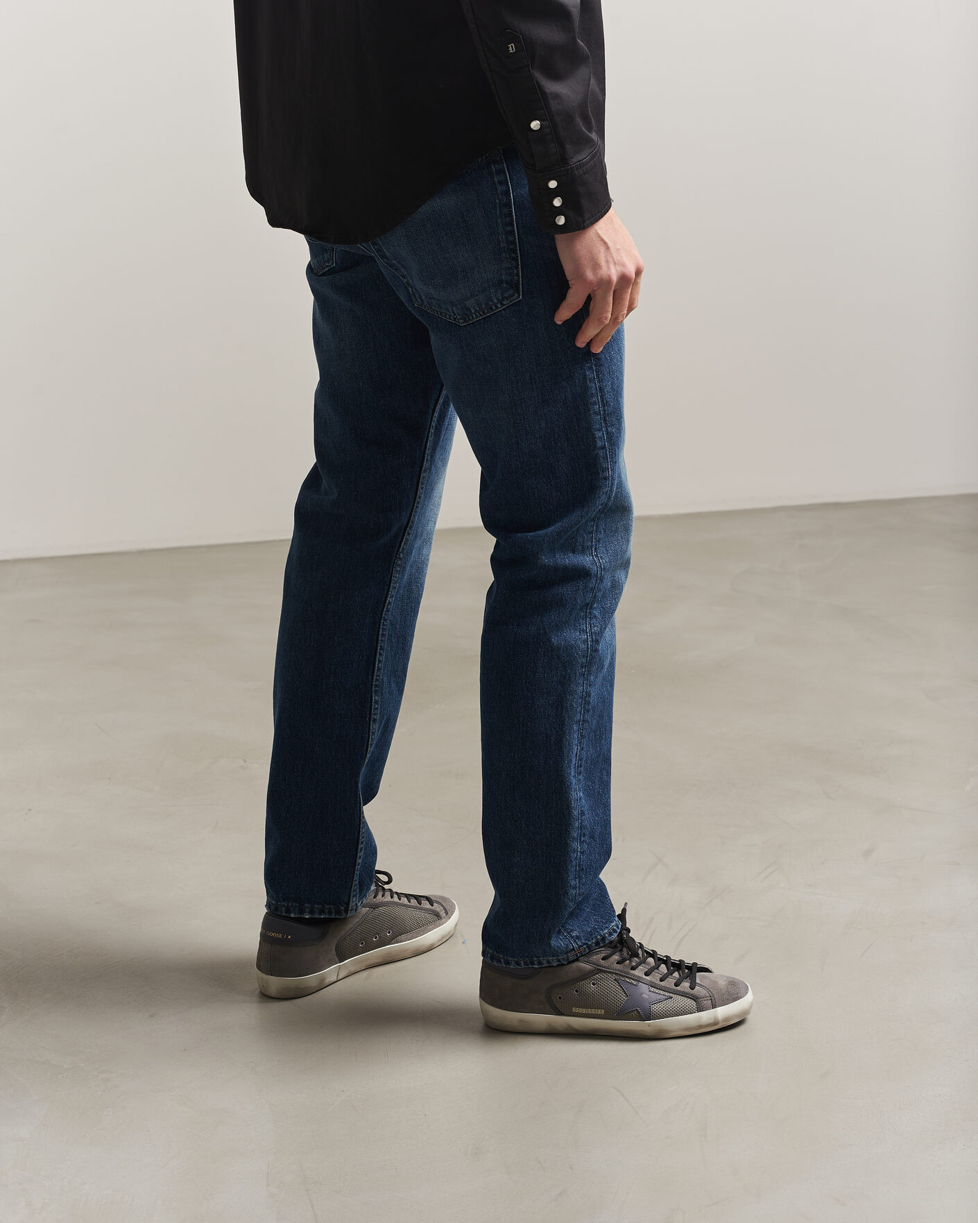 Herre | Sneakers | Golden Goose | Super-Star Sneakers Dark Grey