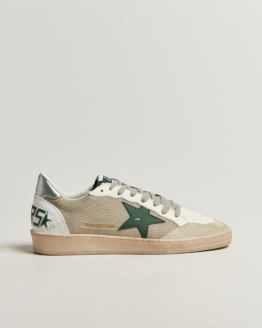 Herre | Sneakers | Golden Goose | Ball Star Sneakers White/Green