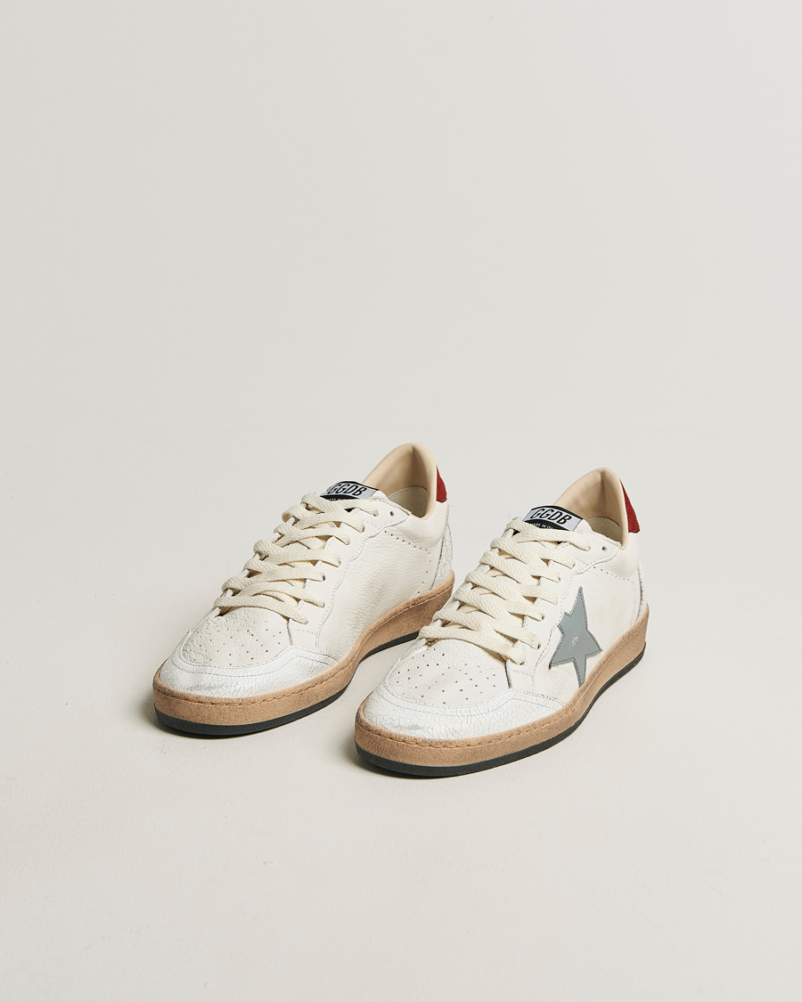 Herre | Sneakers | Golden Goose | Ball Star Sneakers White/Red