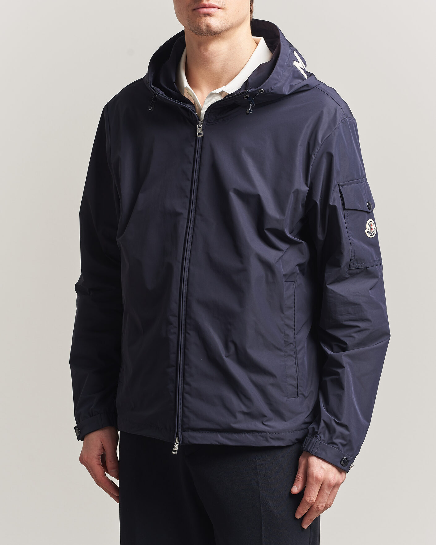 Herre | Jakker | Moncler | Sassiere Hooded Jacket Navy