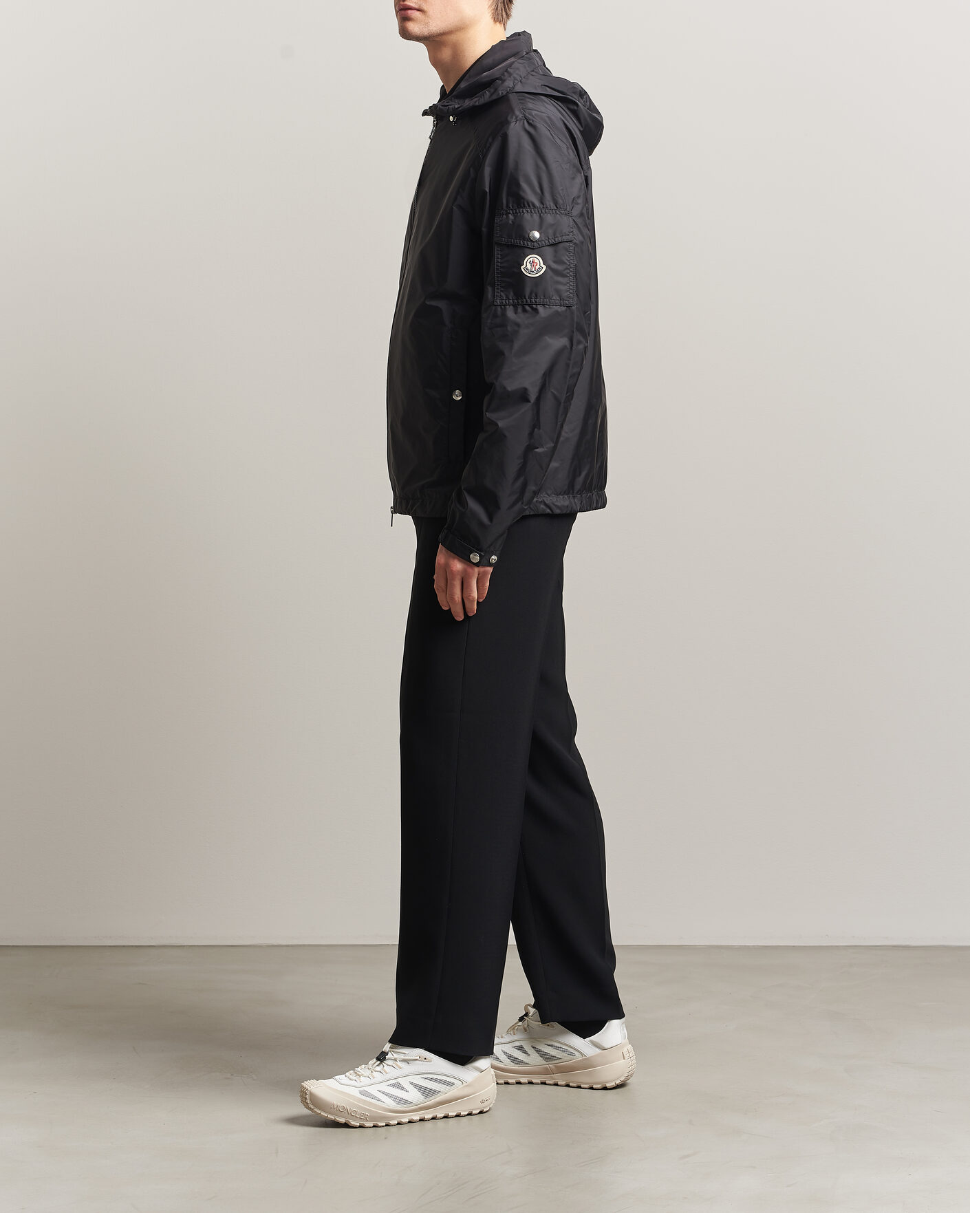 Herre | Jakker | Moncler | Etiache Hooded Jacket Black